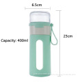 New tea separator cup Macarons glass Simple and modern Easy to carry Wrapping tea cup Glass water cup